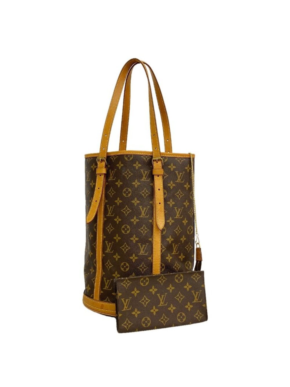 Louis Vuitton Tote Bag Monogram Bucket GM Brown